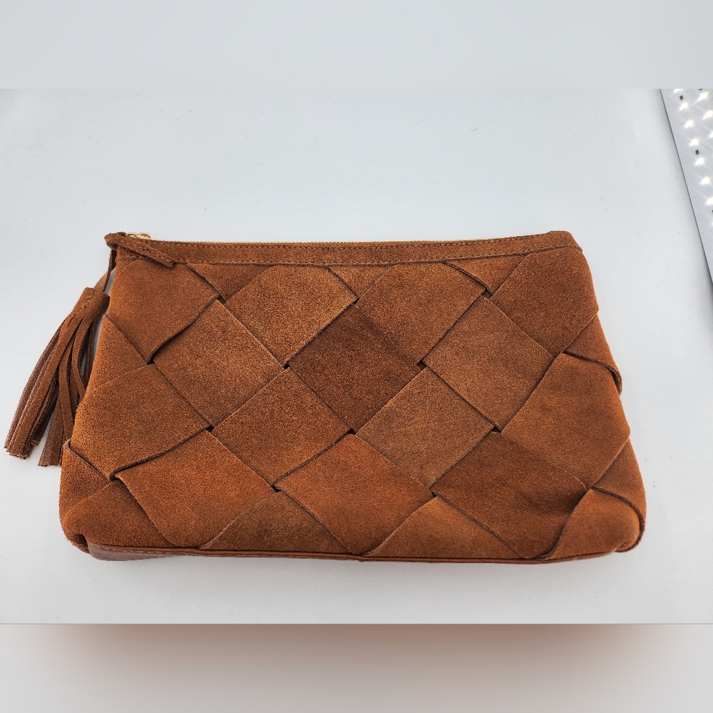 Moda Luxe Leather Pouch